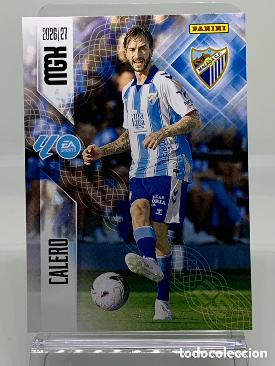 Cromos de f&uacute;tbol: 240-. Calero M&aacute;laga CF 2 &ordf; SEGUNDA EDICI&Oacute;N - MEGACRACKS 2026 2027 - 26 27 MGK