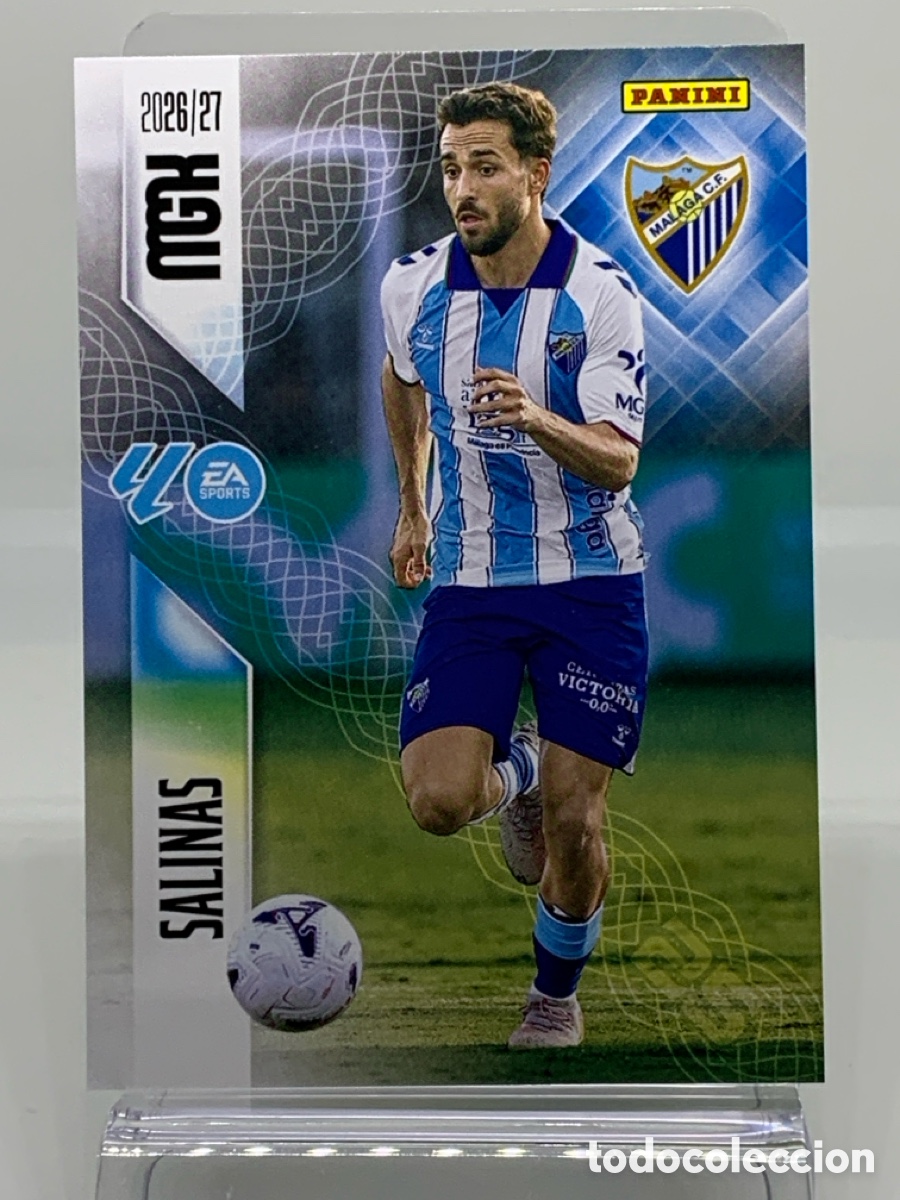 Cromos de f&uacute;tbol: 243-. Salinas M&aacute;laga CF 2 &ordf; SEGUNDA EDICI&Oacute;N - MEGACRACKS 2026 2027 - 26 27 MGK