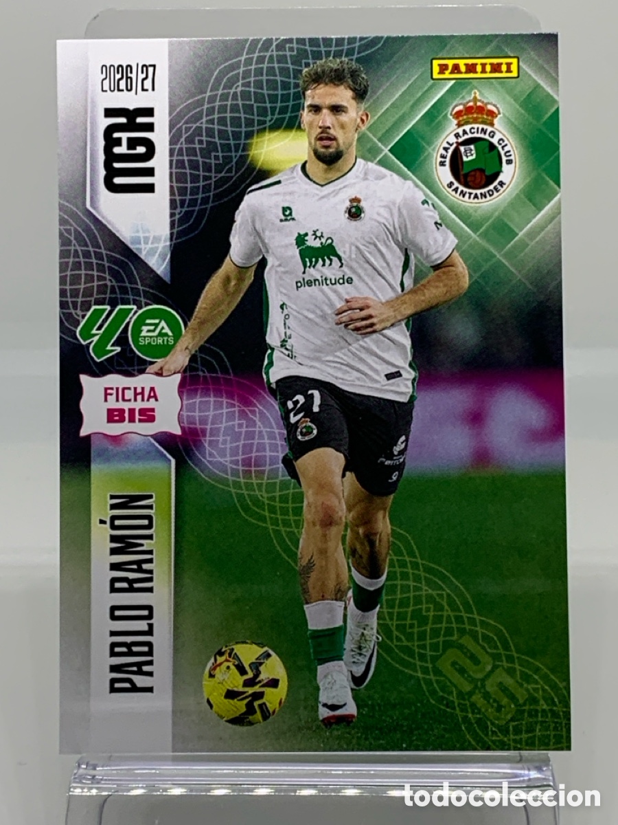 Cromos de f&uacute;tbol: 275 Bis-. Pablo Ram&oacute;n Real Racing Club 2 &ordf; SEGUNDA EDICI&Oacute;N - MEGACRACKS 2026 2027 - 26 27 MGK