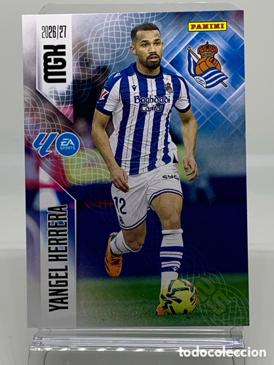 Cromos de f&uacute;tbol: 318-. Yangel Herrera Real Sociedad 2 &ordf; SEGUNDA EDICI&Oacute;N - MEGACRACKS 2026 2027 - 26 27 MGK