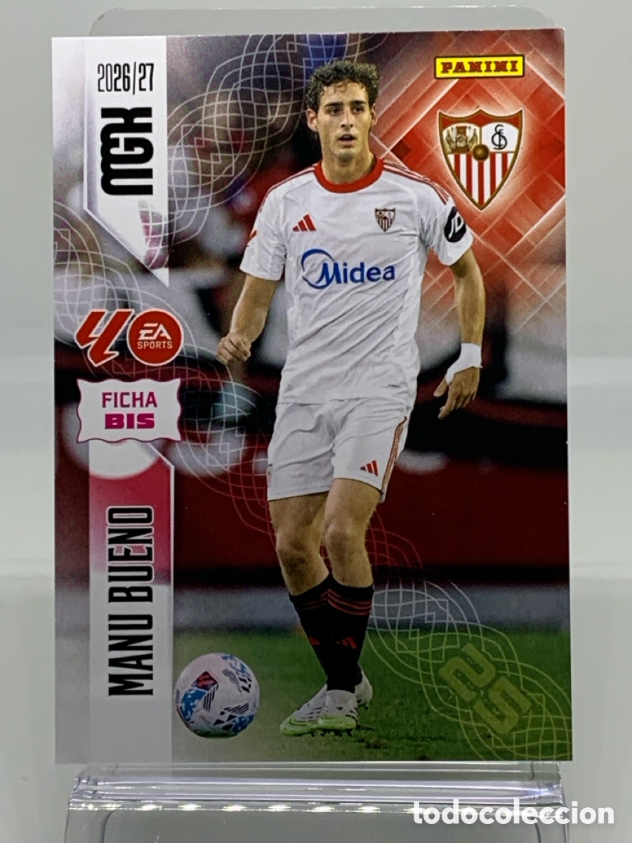 Cromos de f&uacute;tbol: 336 Bis-. Manu Bueno Sevilla FC 2 &ordf; SEGUNDA EDICI&Oacute;N - MEGACRACKS 2026 2027 - 26 27 MGK