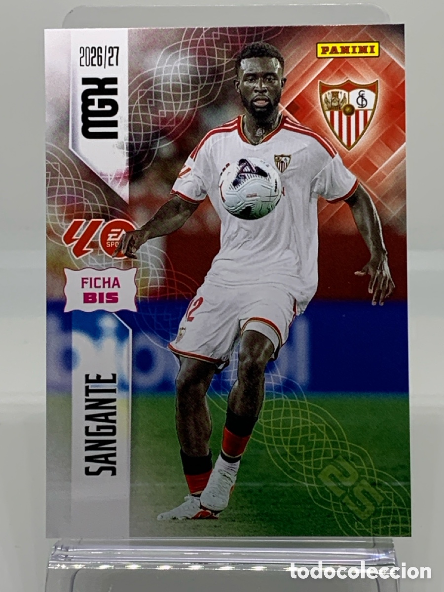 Cromos de f&uacute;tbol: 331 Bis-. Sangante Sevilla FC 2 &ordf; SEGUNDA EDICI&Oacute;N - MEGACRACKS 2026 2027 - 26 27 MGK