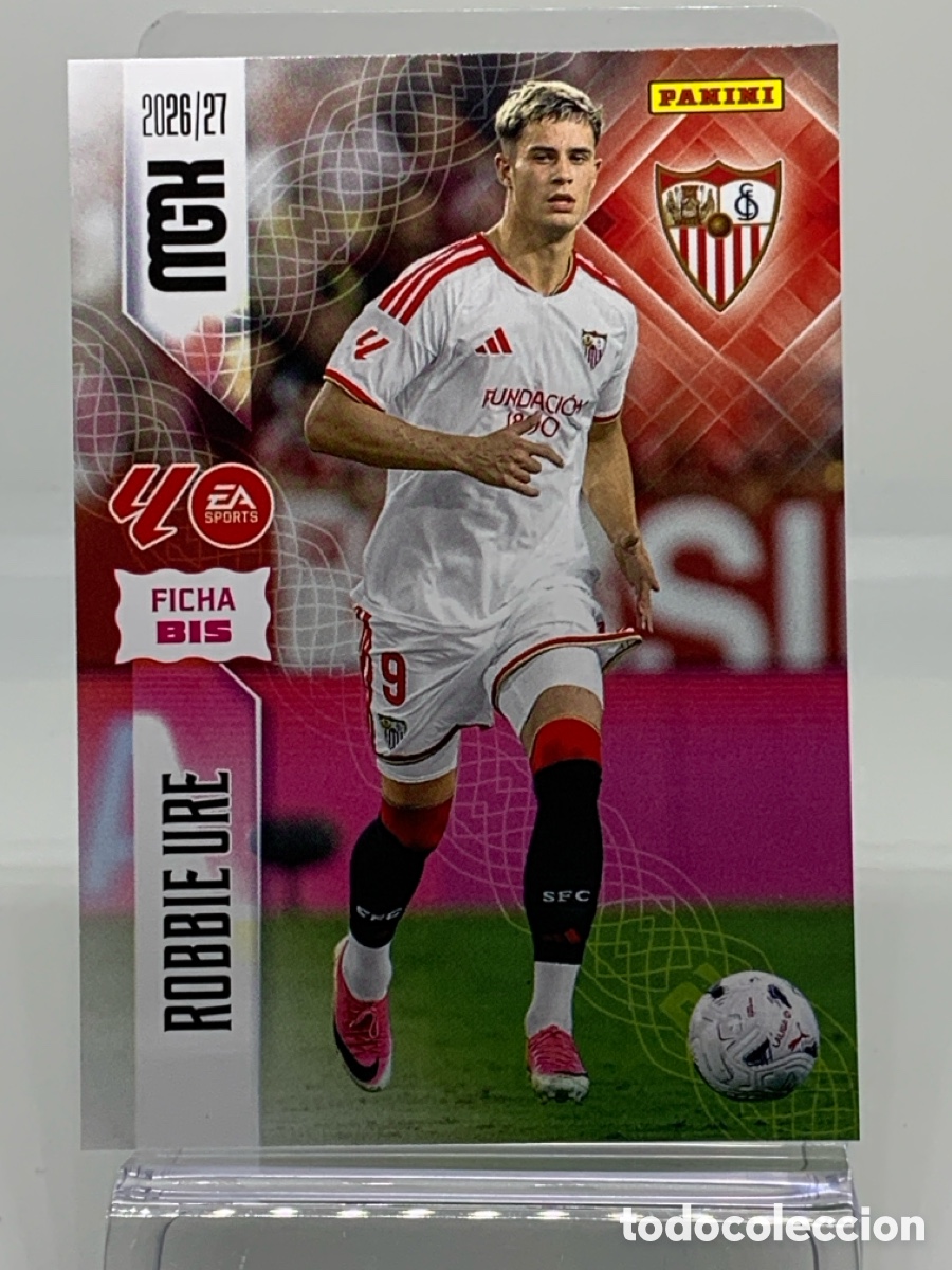 Cromos de f&uacute;tbol: 341 Bis-. Robbie Ure Sevilla FC 2 &ordf; SEGUNDA EDICI&Oacute;N - MEGACRACKS 2026 2027 - 26 27 MGK