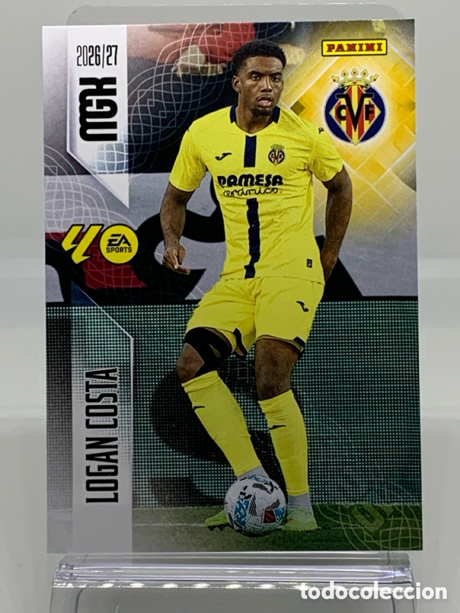Cromos de f&uacute;tbol: 367-. Logan Costa Villarreal CF 2 &ordf; SEGUNDA EDICI&Oacute;N - MEGACRACKS 2026 2027 - 26 27 MGK