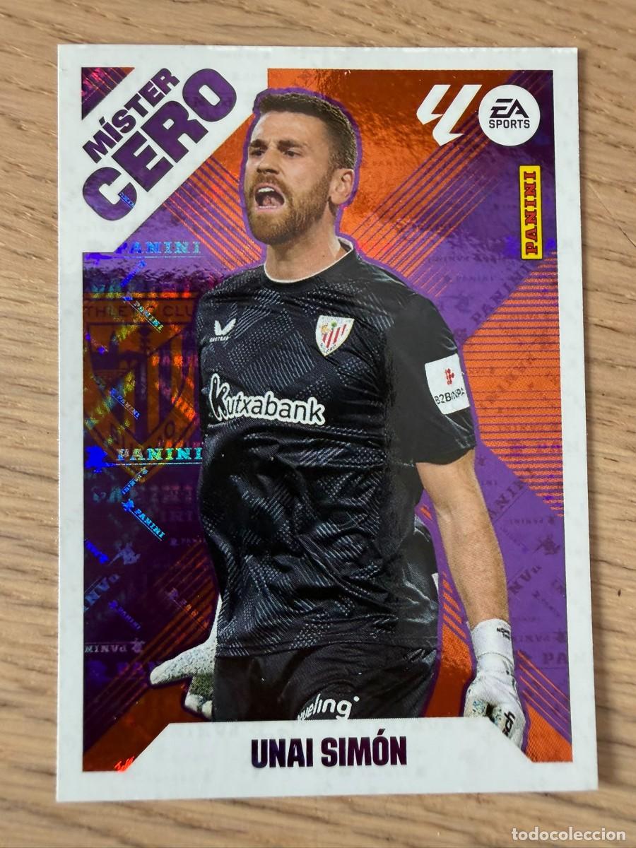 Cromos de f&uacute;tbol: 13 UNAI SIMON MISTER CERO ATHLETIC BILBAO 25 26 2025 2026 LIGA EA SPORTS COLECCIONES ESTE SIN PEGAR