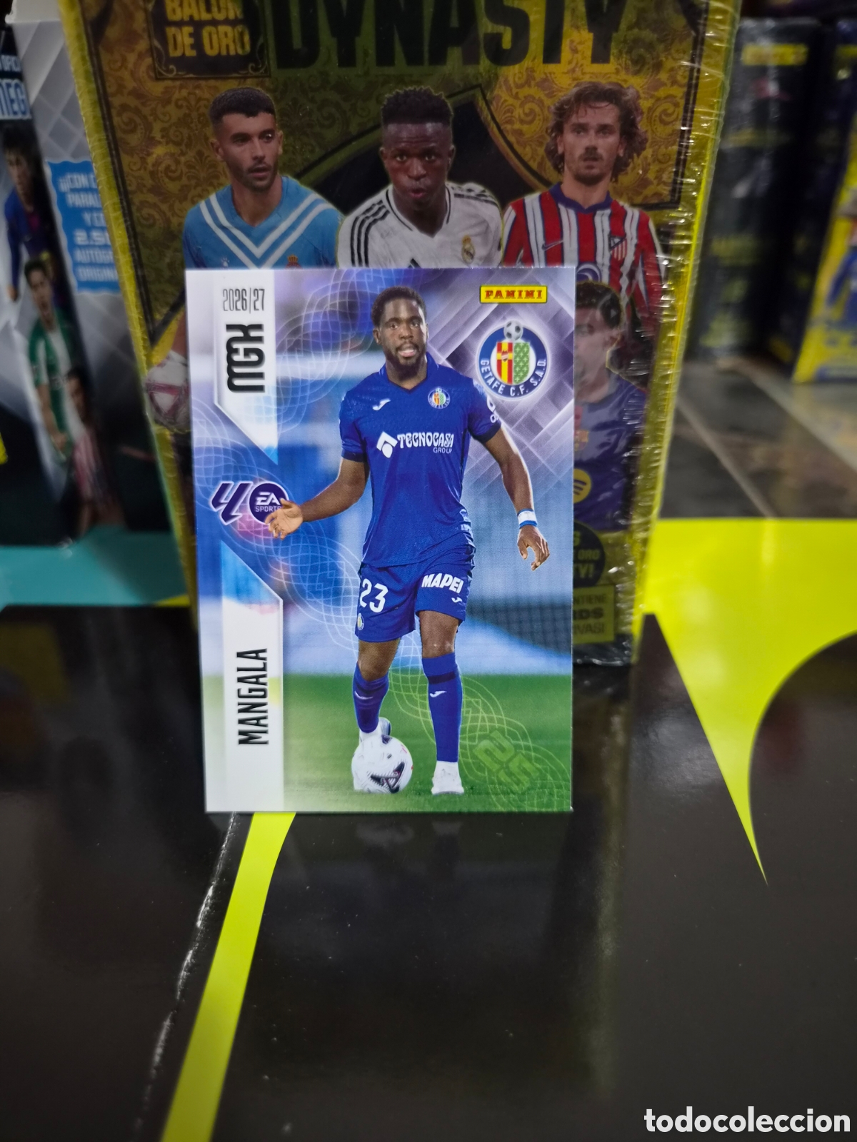 Cromos de f&uacute;tbol: N&deg;192 Getafe Mangala Megacracks 26/27