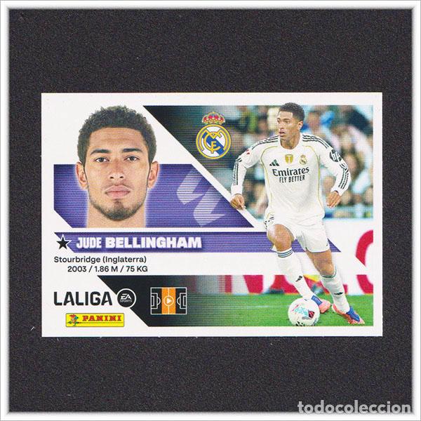 Cromos de f&uacute;tbol: LIGA ESTE 2026 2027 26 27 PANINI JUDE BELLINGHAM 14 REAL MADRID COLECCI&Oacute;N ALBUM 1&ordf; EDICI&Oacute;N