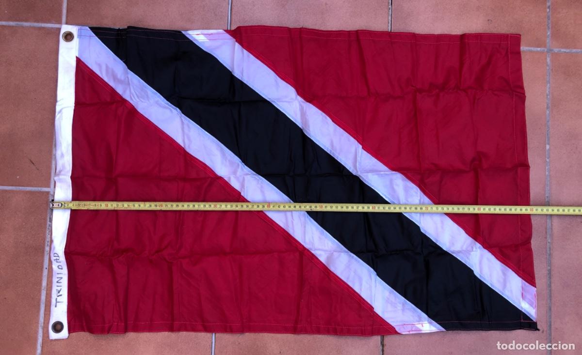 Cromos de f&uacute;tbol: BANDERA DE BARCO DE TRINIDAD Y TOBAGO.