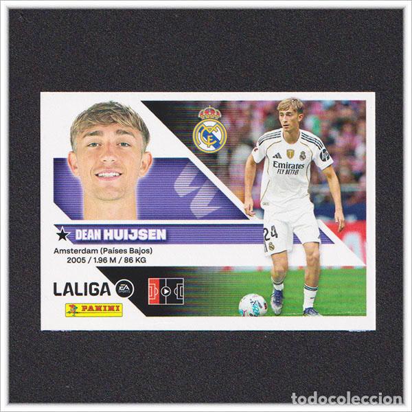 Cromos de f&uacute;tbol: LIGA ESTE 2026 2027 26 27 PANINI HUIJSEN 9 REAL MADRID COLECCI&Oacute;N ALBUM 1&ordf; EDICI&Oacute;N