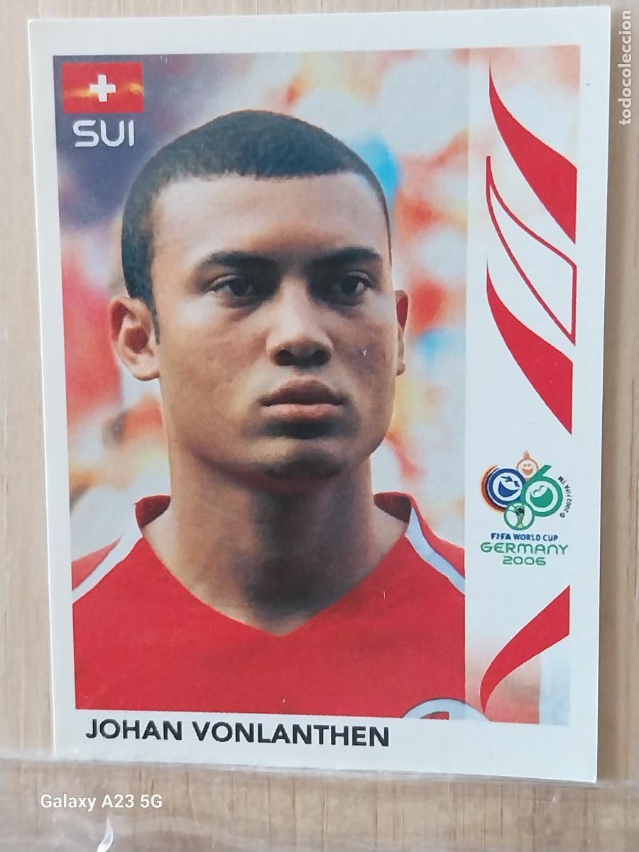 Cromos de f&uacute;tbol: VOLANTHEN 491 SUIZA *** GERMANY 2006 PANINI CROMO ORIGINAL SIN PEGAR NUNCA
