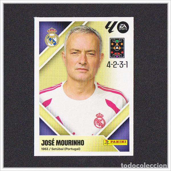 Cromos de f&uacute;tbol: LIGA ESTE 2026 2027 26 27 PANINI JOS&Eacute; MOURINHO 2 REAL MADRID COLECCI&Oacute;N ALBUM 1&ordf; EDICI&Oacute;N