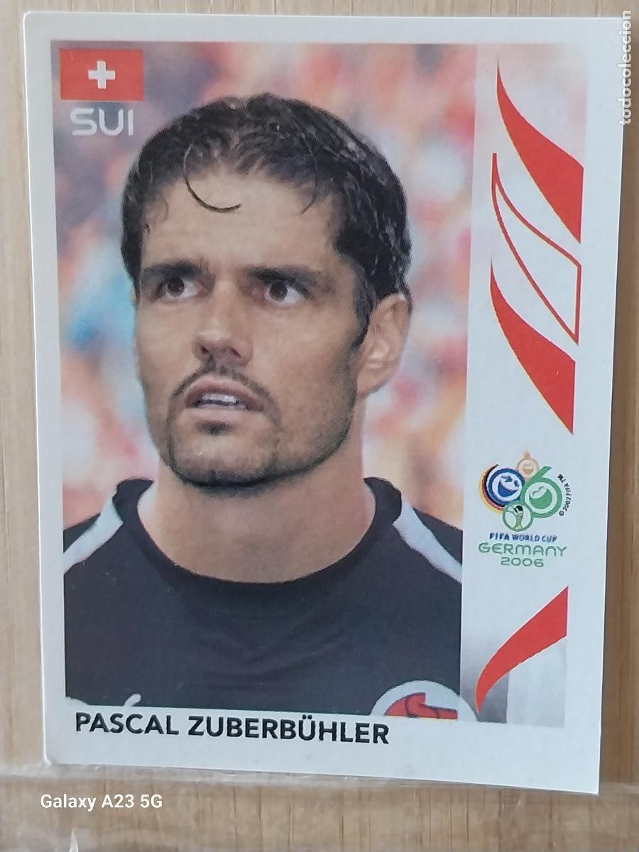 Cromos de f&uacute;tbol: ZUBERBUHLER 475 SUIZA *** GERMANY 2006 PANINI CROMO ORIGINAL SIN PEGAR NUNCA