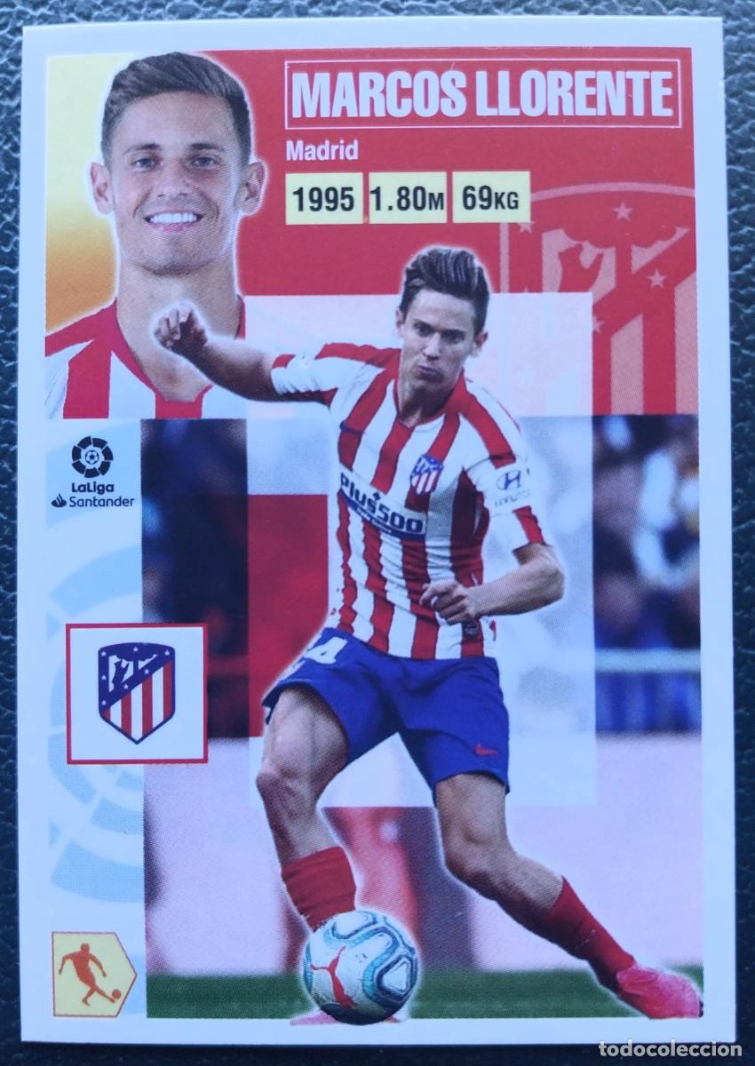 Cromos de f&uacute;tbol: 10 MARCOS LLORENTE ATLETICO DE MADRID CROMOS ALBUM EDICIONES ESTE 2020 2021 20 21