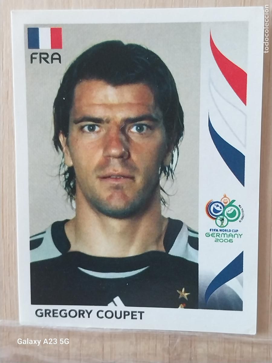 Cromos de f&uacute;tbol: COUPET 472 FRANCIA *** GERMANY 2006 PANINI CROMO ORIGINAL SIN PEGAR NUNCA