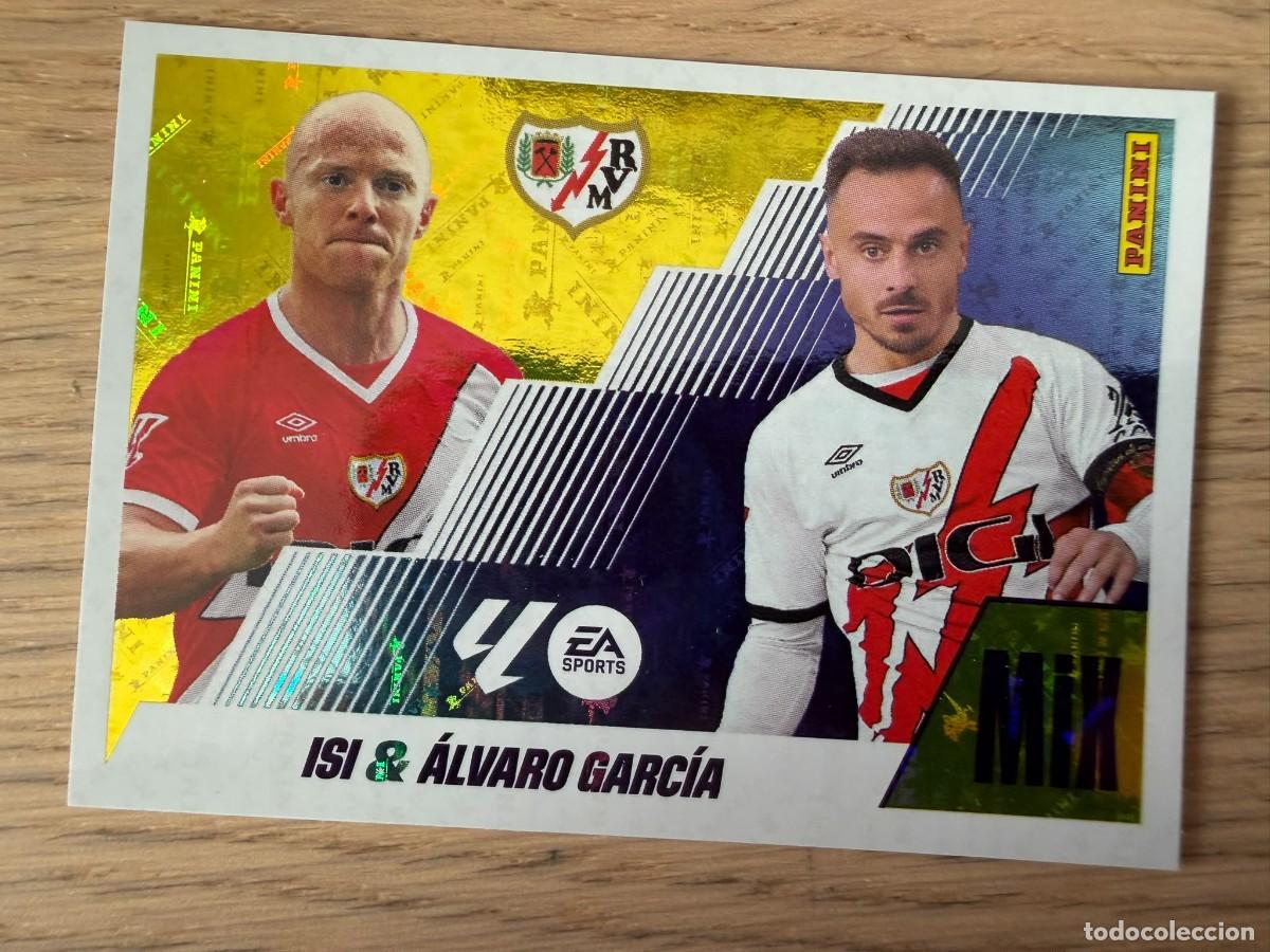 Cromos de f&uacute;tbol: 12 ISI & ALVARO GARCIA MIX RAYO VALLECANO 25 26 2025 2026 LIGA EA SPORTS COLECCIONES ESTE SIN PEGAR