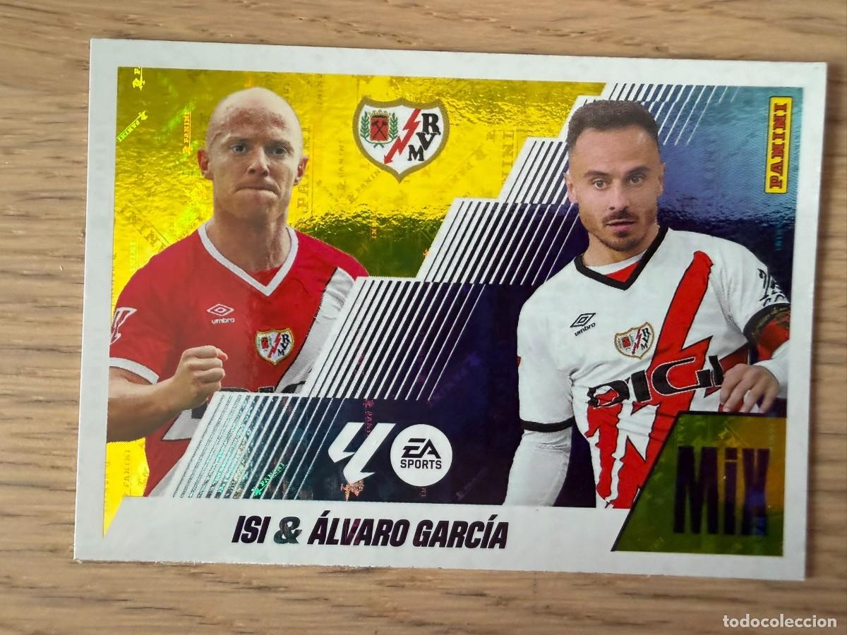 Cromos de f&uacute;tbol: 12 ISI & ALVARO GARCIA MIX RAYO VALLECANO 25 26 2025 2026 LIGA EA SPORTS COLECCIONES ESTE SIN PEGAR