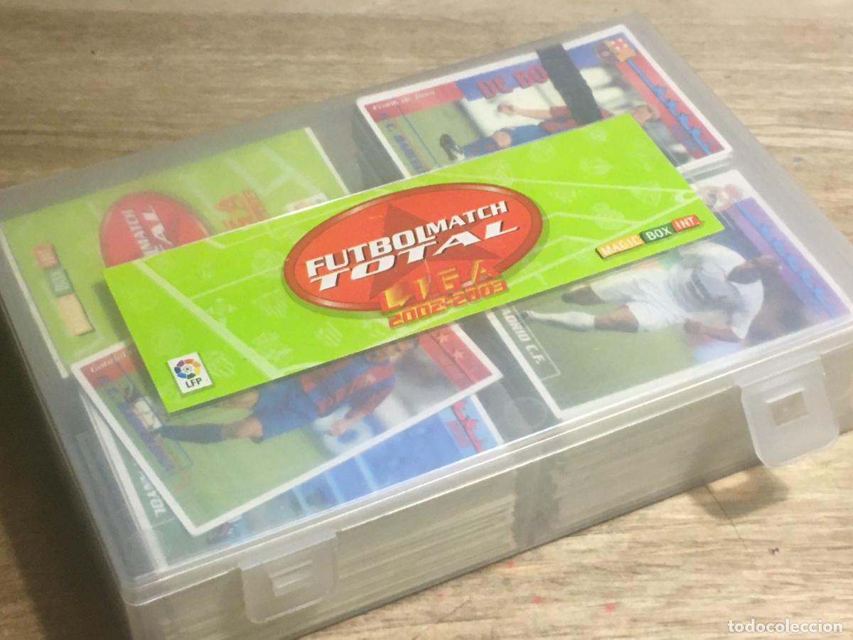 Cromos de f&uacute;tbol: futbol match total liga 2002 2003 02 03 caja con muchos cromos en perfecto estado