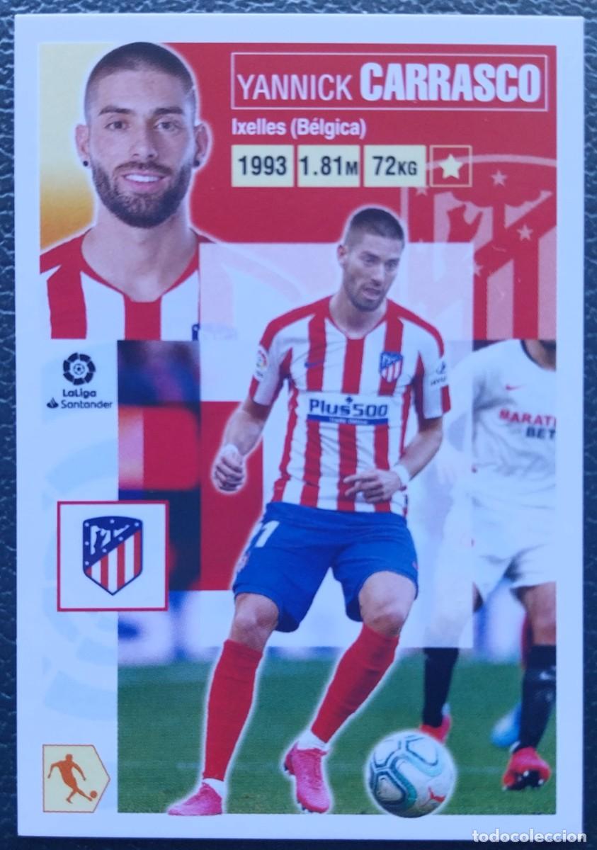 Cromos de f&uacute;tbol: 14A / 14 A CARRASCO ATLETICO DE MADRID CROMOS ALBUM EDICIONES ESTE 2020 2021 20 21