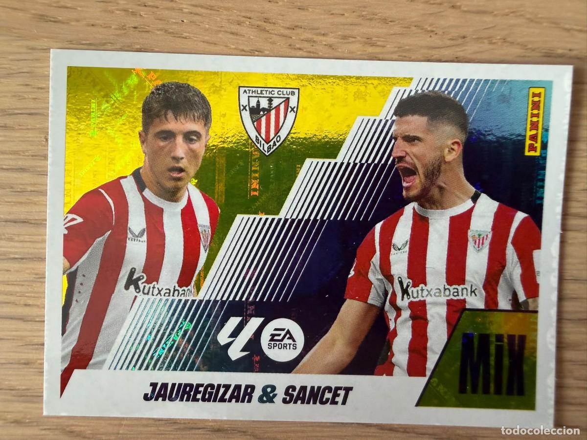 Cromos de f&uacute;tbol: 13 JAUREGIZAR & SANCET MIX ATHLETIC BILBAO 25 26 2025 2026 LIGA EA SPORTS COLECCIONES ESTE SIN PEGAR