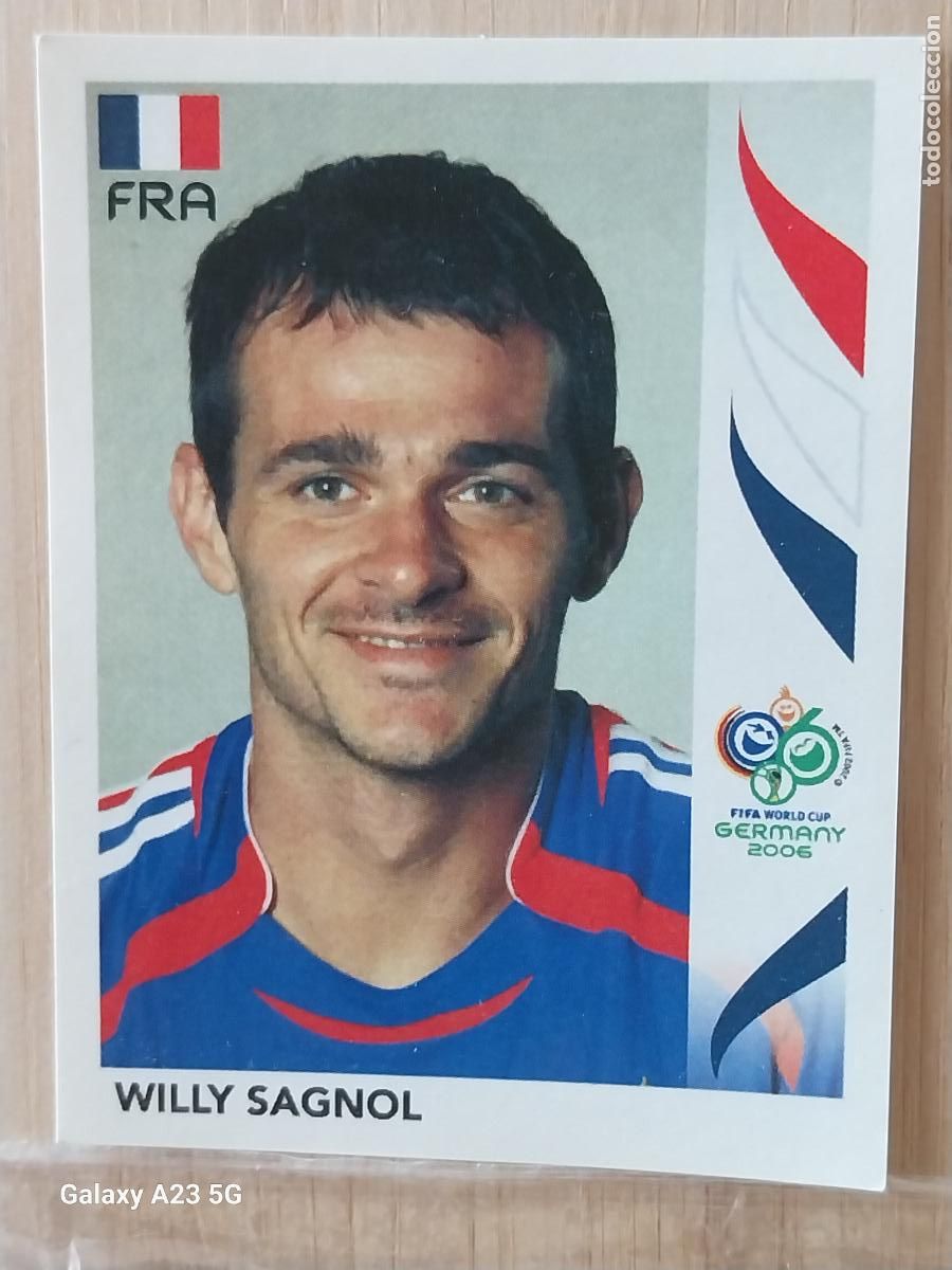 Cromos de f&uacute;tbol: SAGNOL 460 FRANCIA *** GERMANY 2006 PANINI CROMO ORIGINAL SIN PEGAR NUNCA