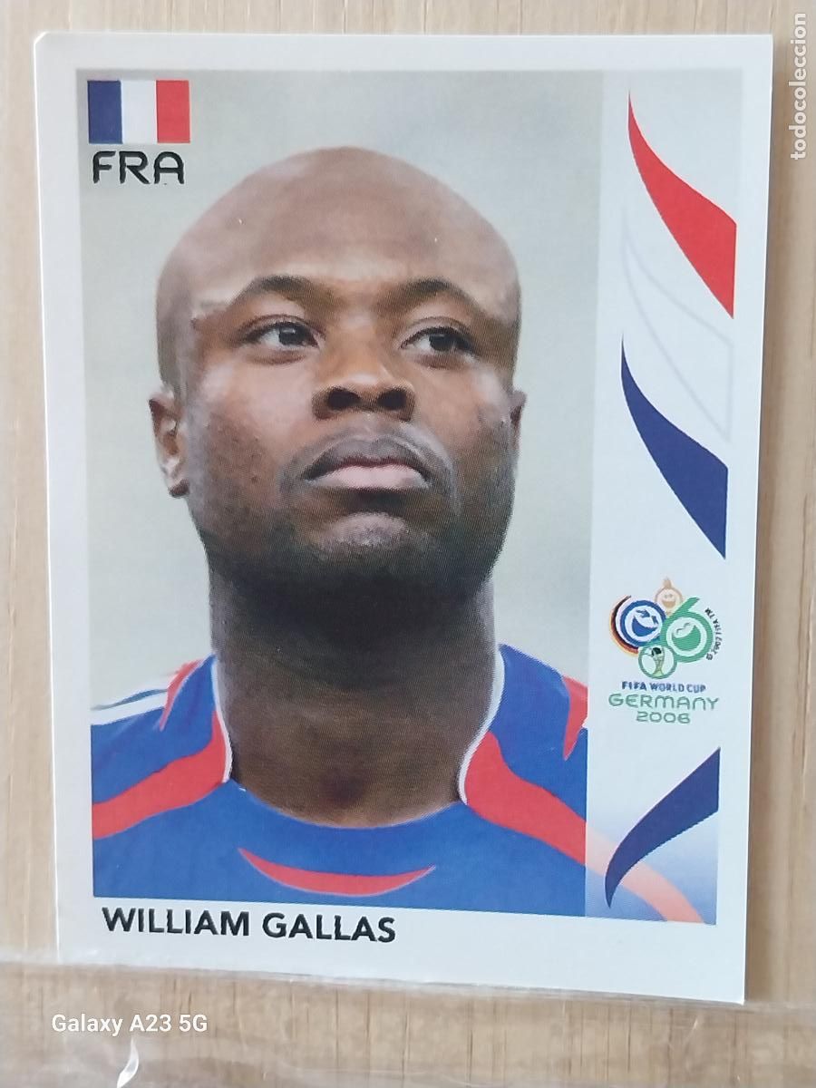 Cromos de f&uacute;tbol: GALLAS 458 FRANCIA *** GERMANY 2006 PANINI CROMO ORIGINAL SIN PEGAR NUNCA
