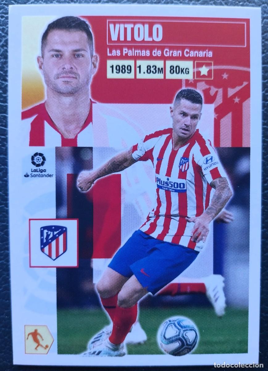 Cromos de Futebol: 14B / 14 B VITOLO ATLETICO DE MADRID CROMOS ALBUM EDICIONES ESTE 2020 2021 20 21