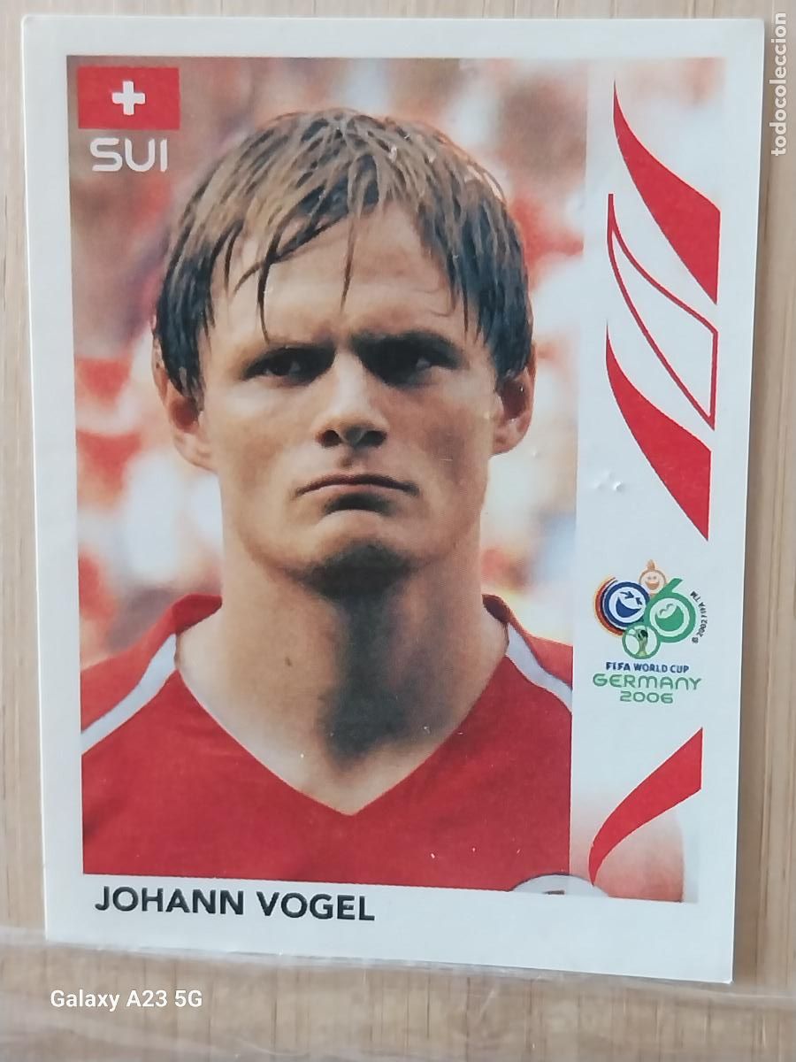 Cromos de Futebol: VOGEL 485 SUIZA *** GERMANY 2006 PANINI CROMO ORIGINAL SIN PEGAR NUNCA