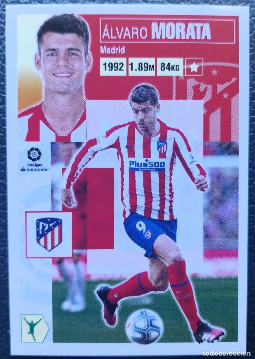 Fu&szlig;ball-Sticker: 17 MORATA ATLETICO DE MADRID CROMOS ALBUM EDICIONES ESTE 2020 2021 20 21