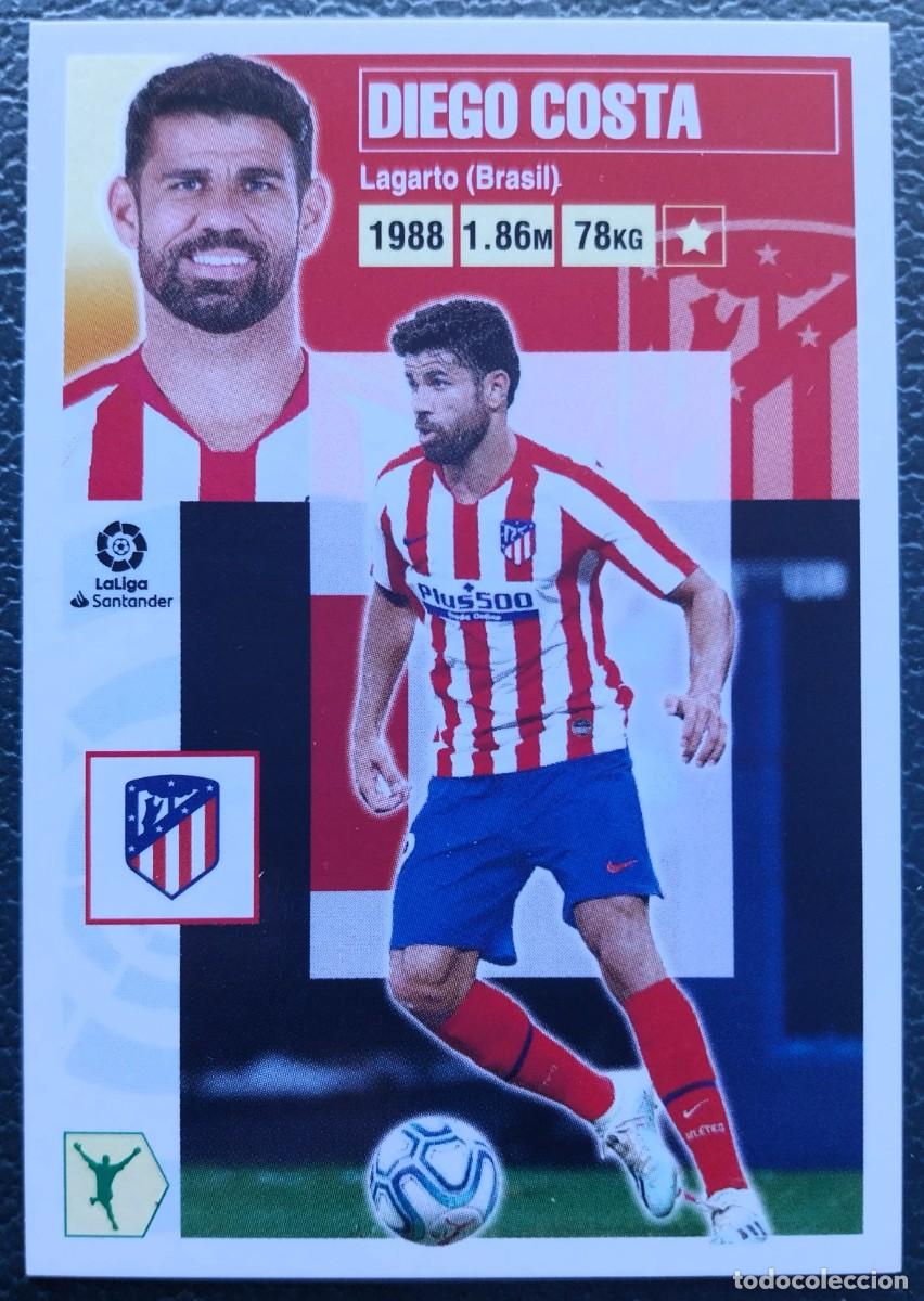 Cromos de f&uacute;tbol: 18 DIEGO COSTA ATLETICO DE MADRID CROMOS ALBUM EDICIONES ESTE 2020 2021 20 21