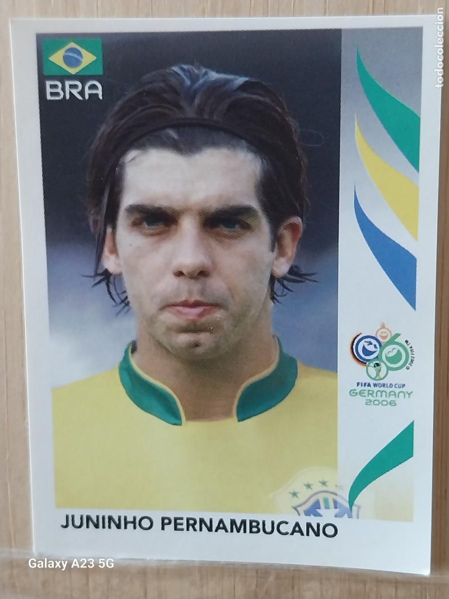 Cromos de f&uacute;tbol: PERNAMBUCANO 389 BRASIL *** GERMANY 2006 PANINI CROMO ORIGINAL SIN PEGAR NUNCA