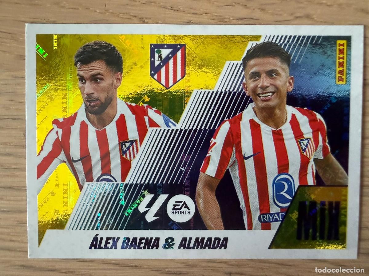 Cromos de f&uacute;tbol: 6 BIS BAENA & ALMADA MIX ATLETICO MADRID25 26 2025 2026 LIGA EA SPORTS COLECCIONES ESTE SIN PEGAR