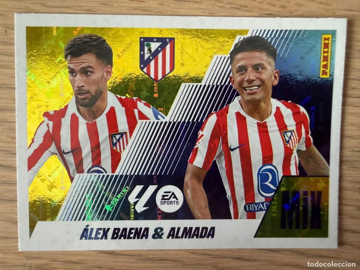 Cromos de f&uacute;tbol: 6 BIS BAENA & ALMADA MIX ATLETICO MADRID25 26 2025 2026 LIGA EA SPORTS COLECCIONES ESTE SIN PEGAR