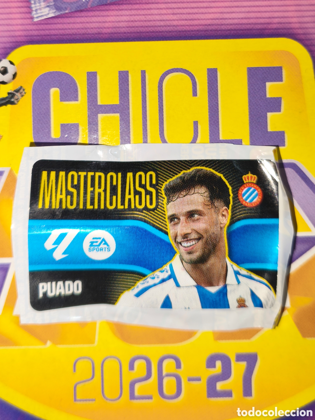 Cromos de f&uacute;tbol: Puado MASTERCLASS Chicle liga este 26/27 Espanyol