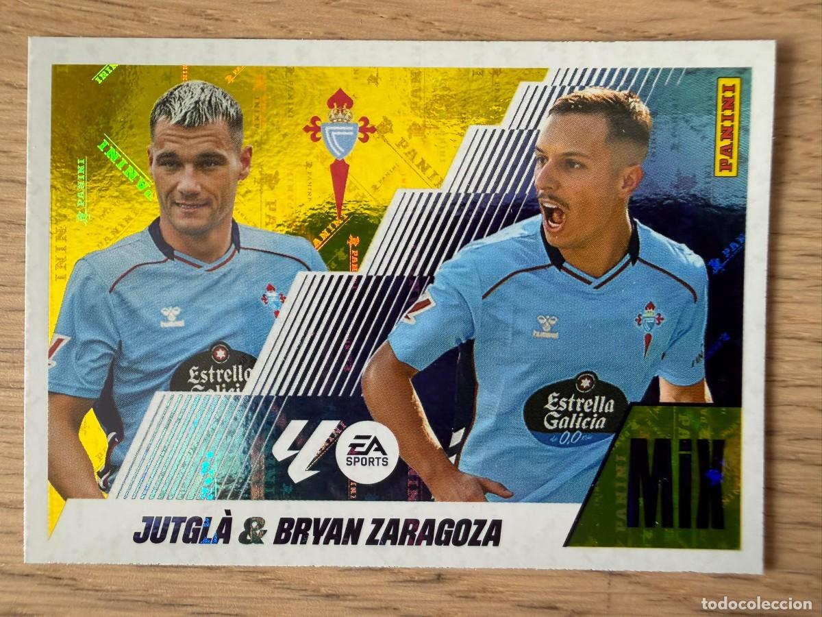 Cromos de f&uacute;tbol: 8 BIS JUTGLA & BRYAN ZARAGOZA MIX CELTA 25 26 2025 2026 LIGA EA SPORTS COLECCIONES ESTE SIN PEGAR