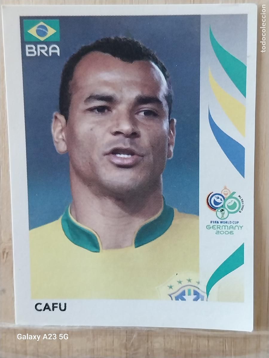 Cromos de f&uacute;tbol: CAFU 381 BRASIL *** GERMANY 2006 PANINI CROMO ORIGINAL SIN PEGAR NUNCA