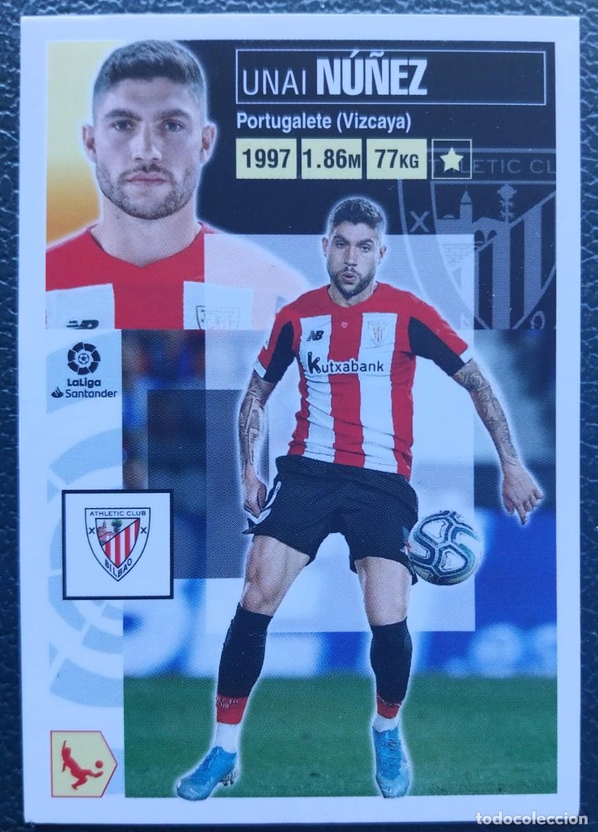 Cromos de f&uacute;tbol: 6 NU&Ntilde;EZ ATHLETIC DE BILBAO CROMOS ALBUM EDICIONES ESTE 2020 2021 20 21