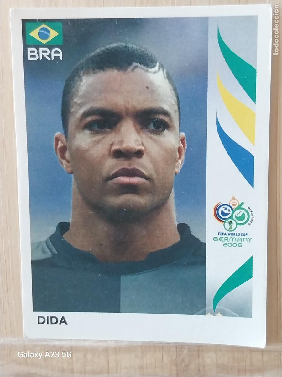 Cromos de f&uacute;tbol: DIDA 380 BRASIL *** GERMANY 2006 PANINI CROMO ORIGINAL SIN PEGAR NUNCA