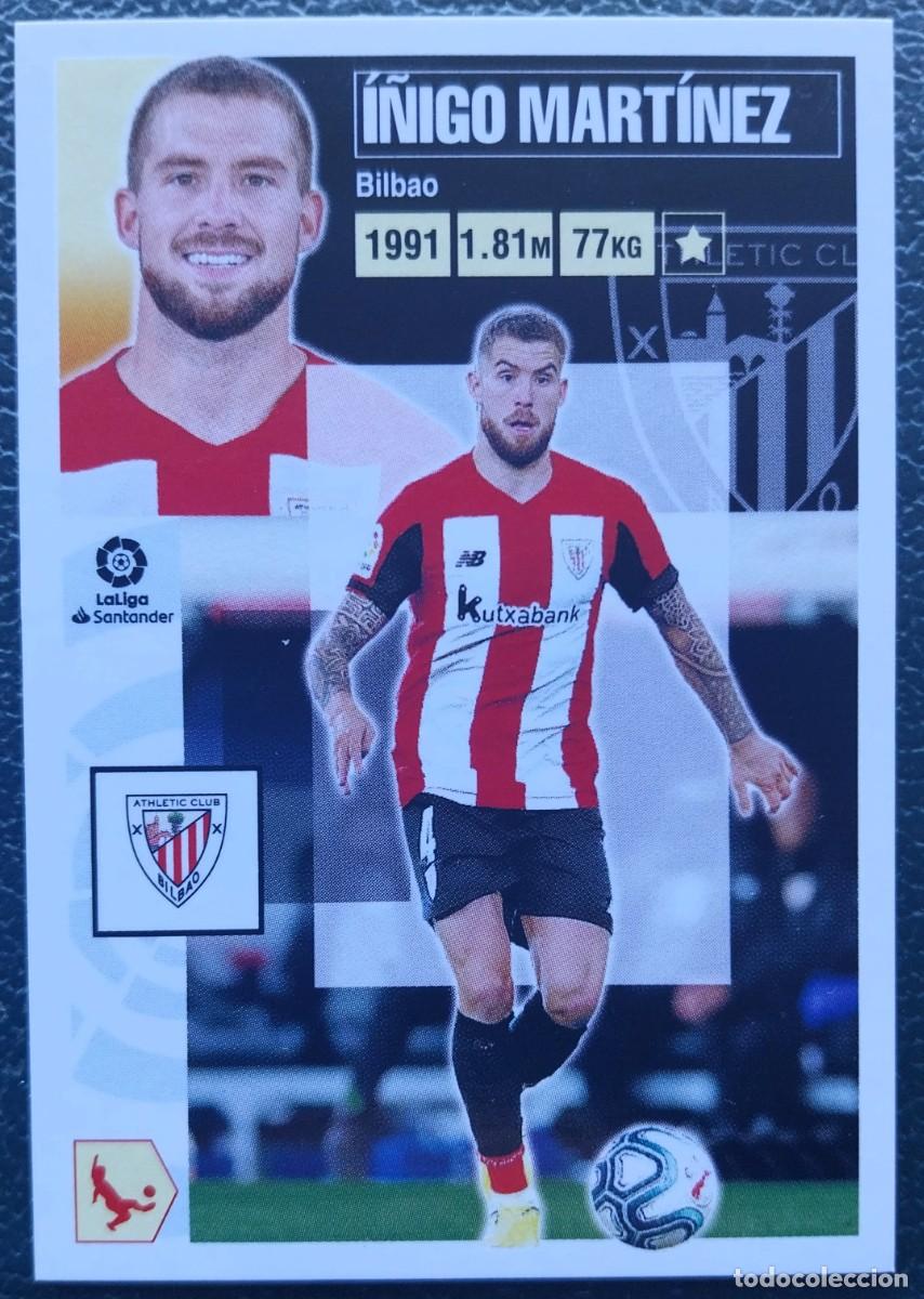 Cromos de f&uacute;tbol: 7 I&Ntilde;IGO MARTINEZ ATHLETIC DE BILBAO CROMOS ALBUM EDICIONES ESTE 2020 2021 20 21