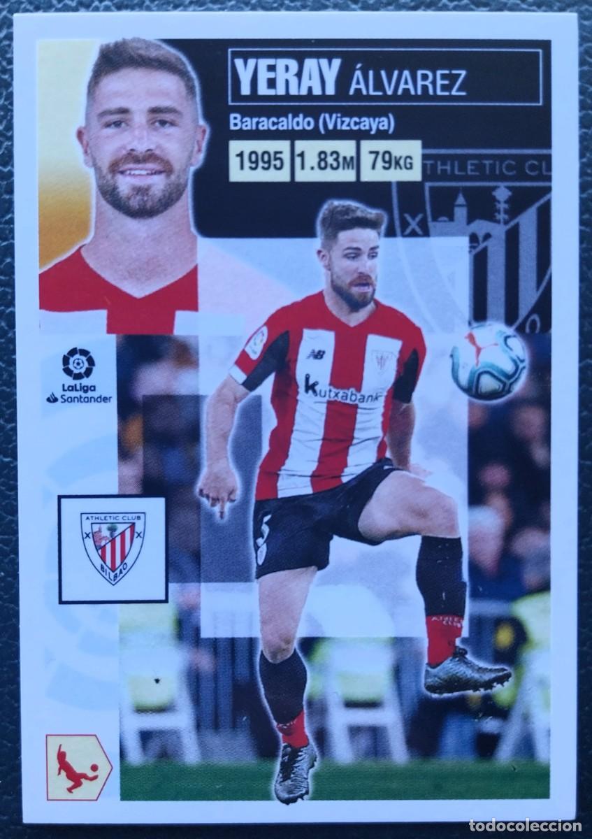 Cromos de f&uacute;tbol: 8 YERAY ATHLETIC DE BILBAO CROMOS ALBUM EDICIONES ESTE 2020 2021 20 21