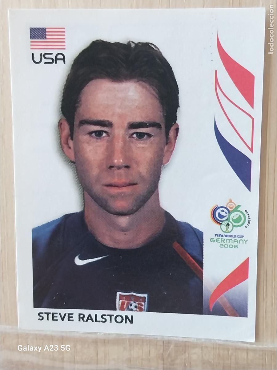 Fu&szlig;ball-Sticker: RALSTON 353 USA *** GERMANY 2006 PANINI CROMO ORIGINAL SIN PEGAR NUNCA +