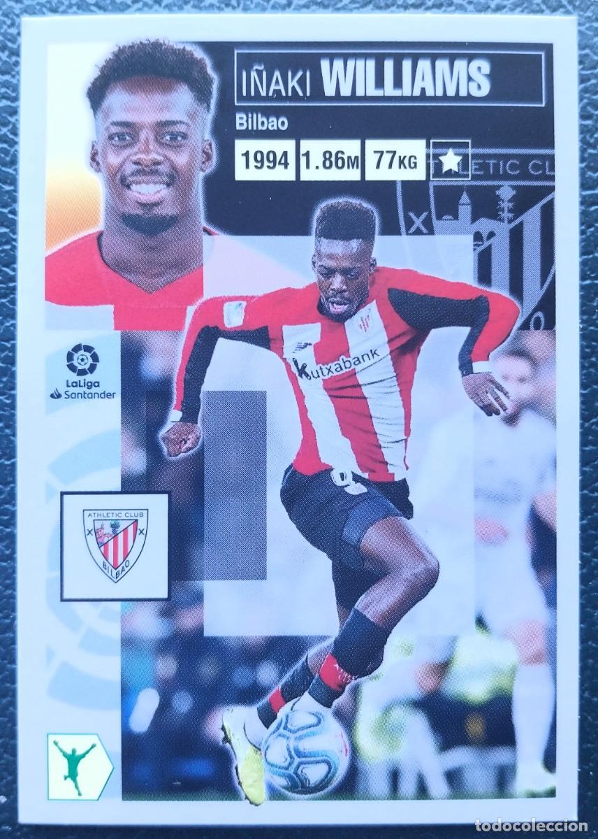 Cromos de f&uacute;tbol: 17 WILLIAMS ATHLETIC DE BILBAO CROMOS ALBUM EDICIONES ESTE 2020 2021 20 21
