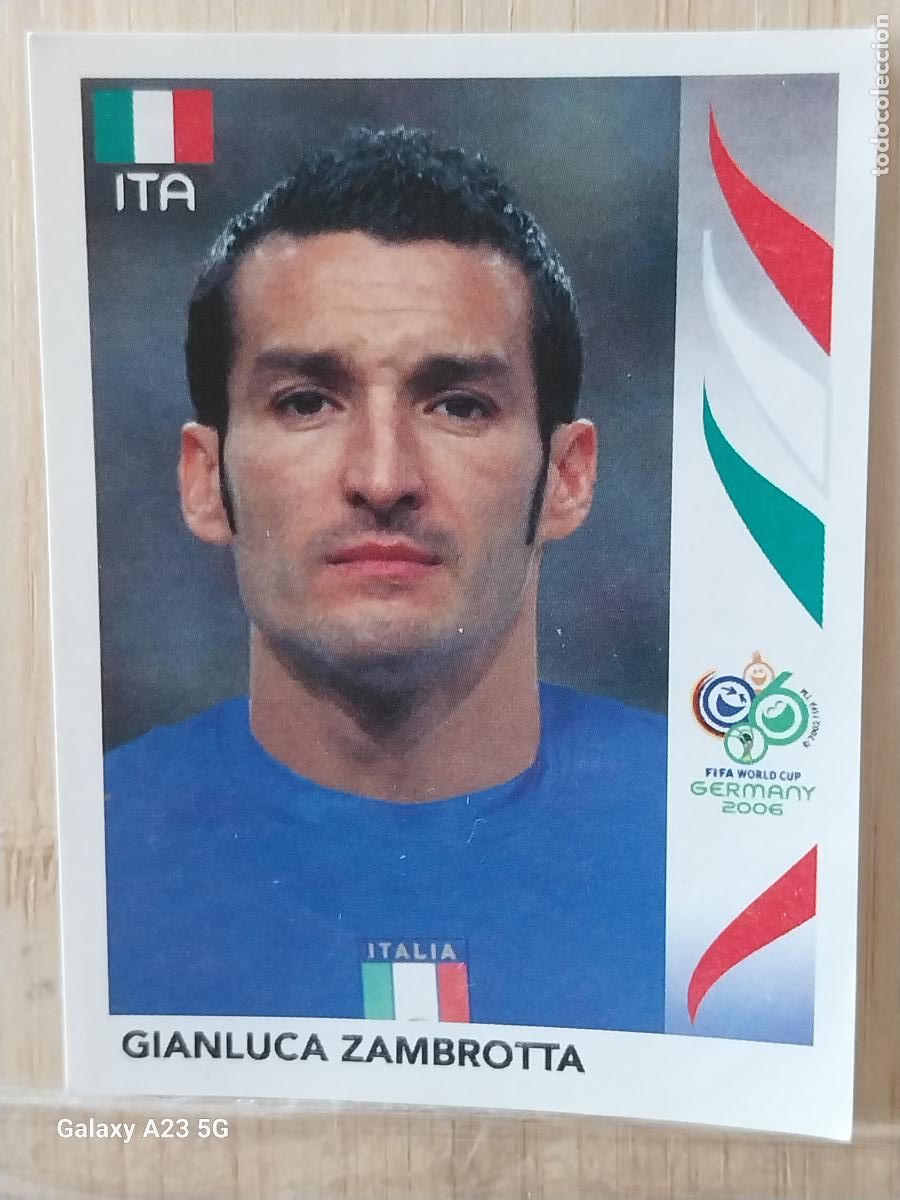 Cromos de f&uacute;tbol: ZAMBROTTA 327 ITALIA *** GERMANY 2006 PANINI CROMO ORIGINAL SIN PEGAR NUNCA ++