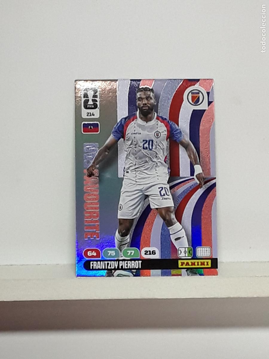 Football Stickers: ADRENALYN MUNDIAL 2026 WORLD CUP 26 ALBUM PANINI N 214 HAITI FRANTZDY PIERROT
