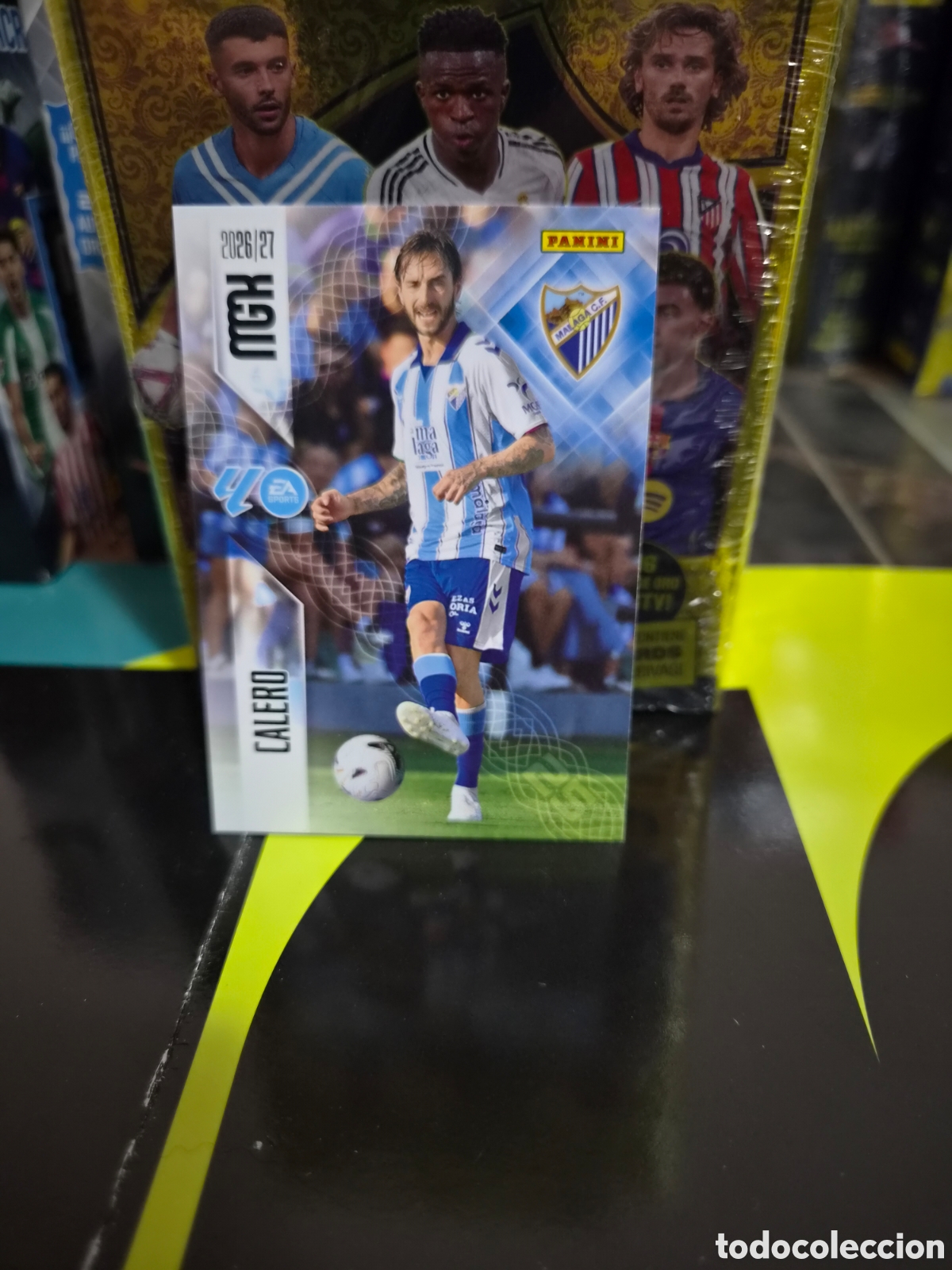 Football Stickers: N&deg;240 Malaga Calero Megacracks 26/27