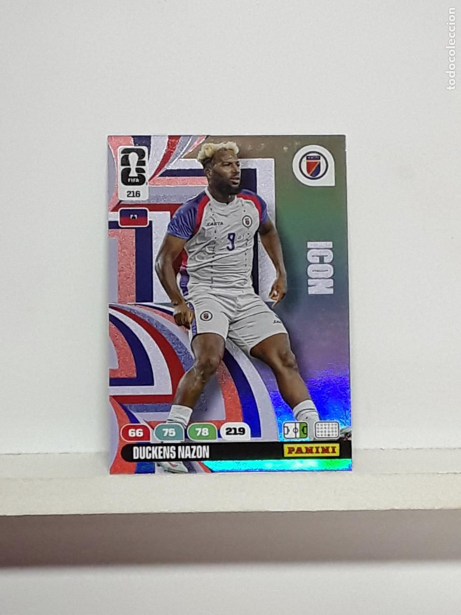 Football Stickers: ADRENALYN MUNDIAL 2026 WORLD CUP 26 ALBUM PANINI N 216 HAITI DUCKENS NAZON