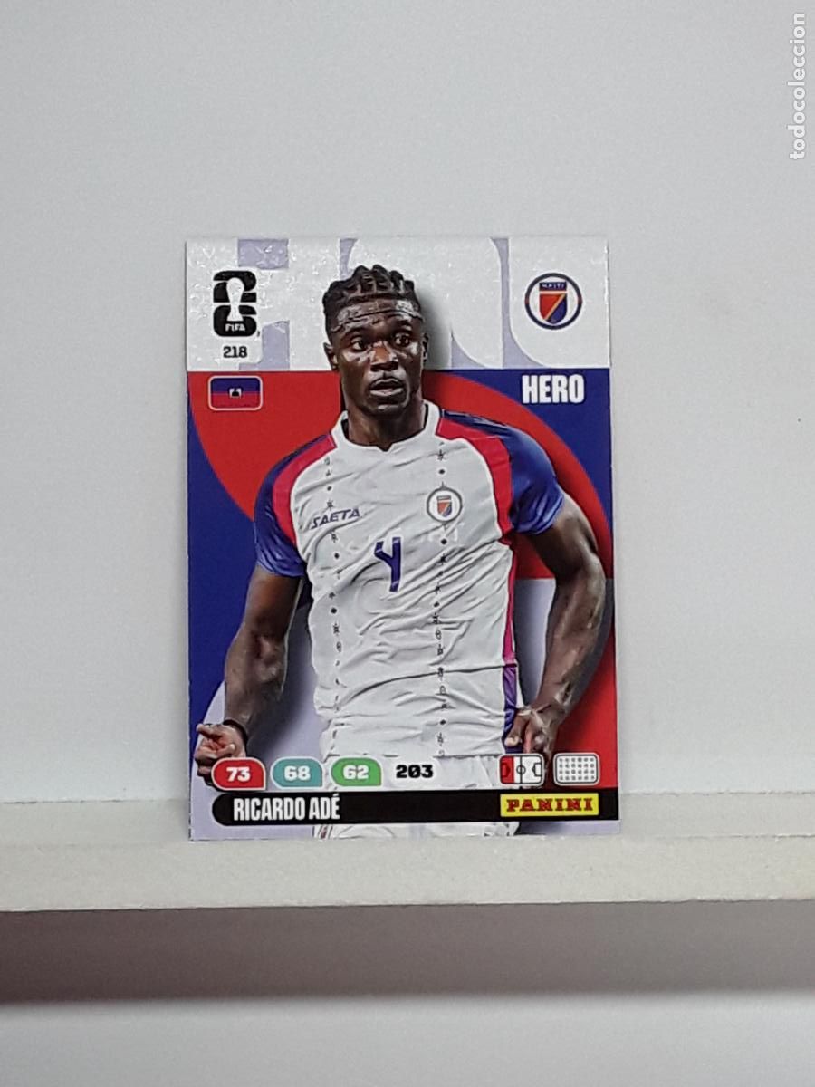 Football Stickers: ADRENALYN MUNDIAL 2026 WORLD CUP 26 ALBUM PANINI N 218 HAITI RICARDO ADE