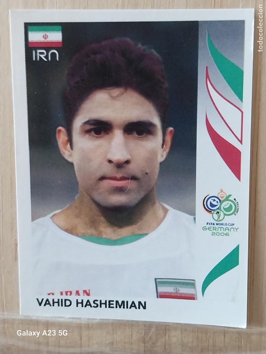 Football Stickers: HASHEMIAN 279 IRAN *** GERMANY 2006 PANINI CROMO ORIGINAL SIN PEGAR NUNCA ++