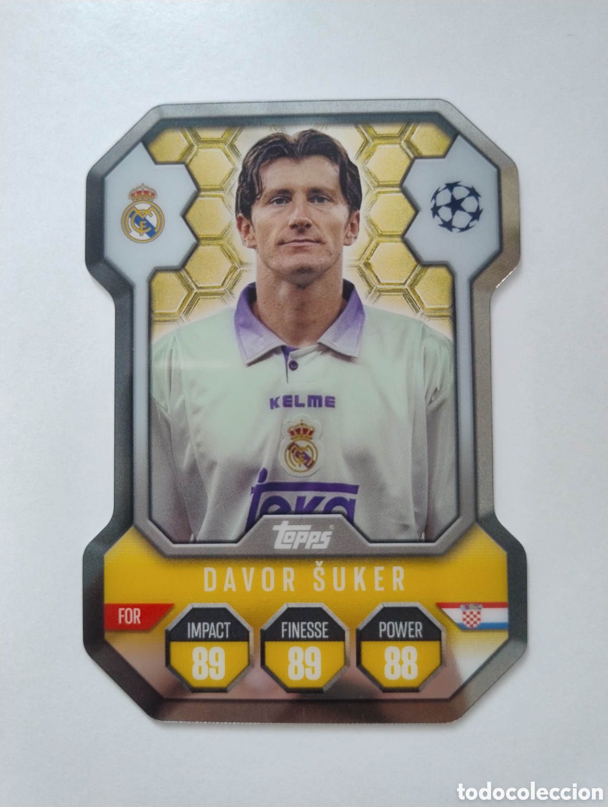 Cromos de f&uacute;tbol: SH 7 - Suker - Real Madrid - Topps Match Attax 2024 - 2025 Shield