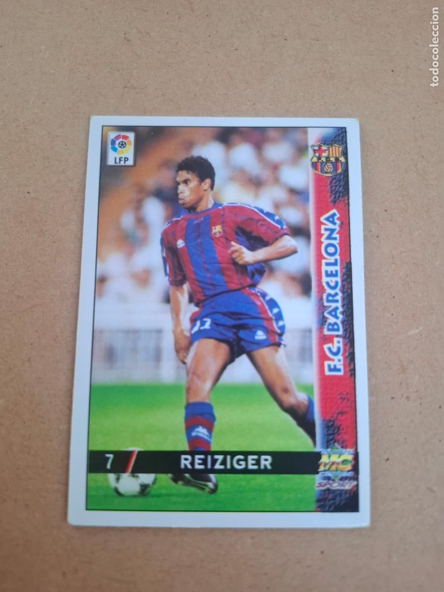 Fu&szlig;ball-Sticker: MUNDICROMO 98 99 1998 1999 - 7 REIZIGER - FC. BARCELONA