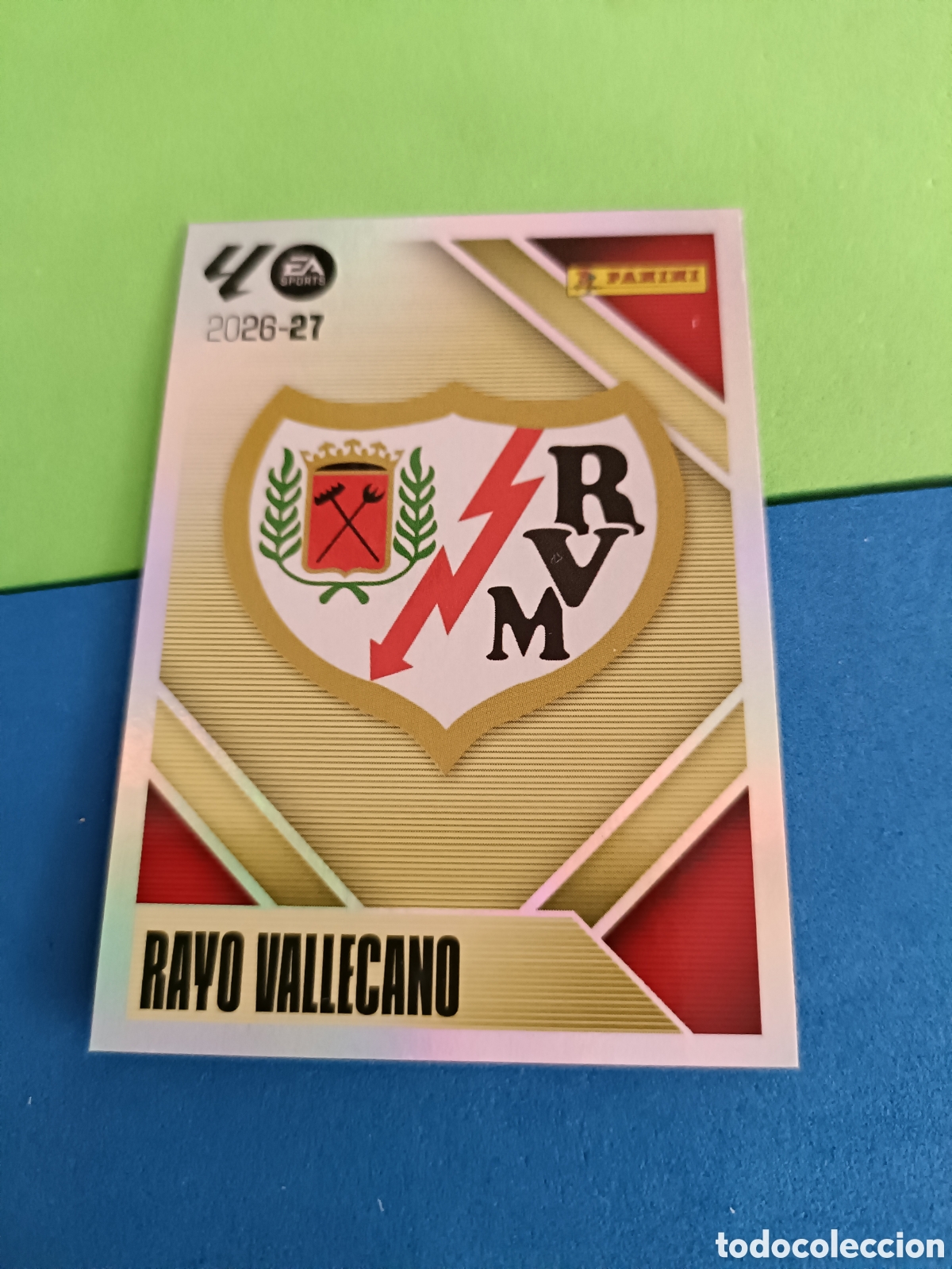Fu&szlig;ball-Sticker: Panini cromos stickers Liga este 2026 2027 26 27 - Rayo Vallecano 1 escudo